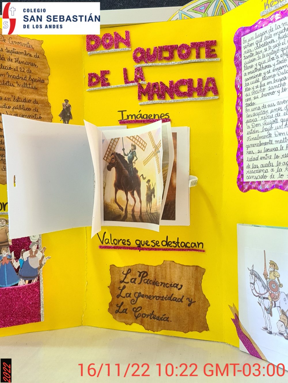 Don Quijote de la Mancha – III° Medio