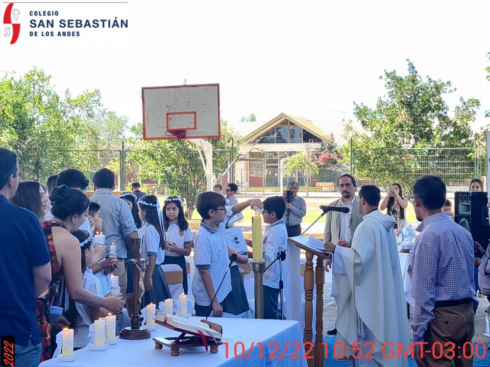 Eucaristía Primera Comunion Colegio San Sebastián de los Andes