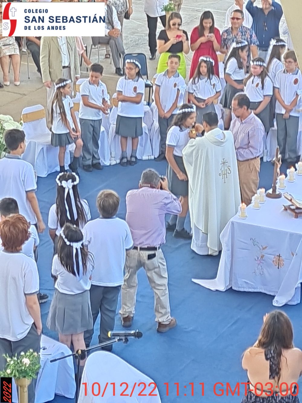 Eucaristía Primera Comunion Colegio San Sebastián de los Andes