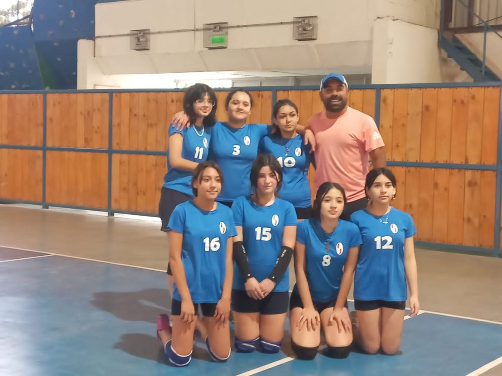 San Sebastián de Los Andes participa en Juegos Escolares Damas Sub-14 de Vóleibol