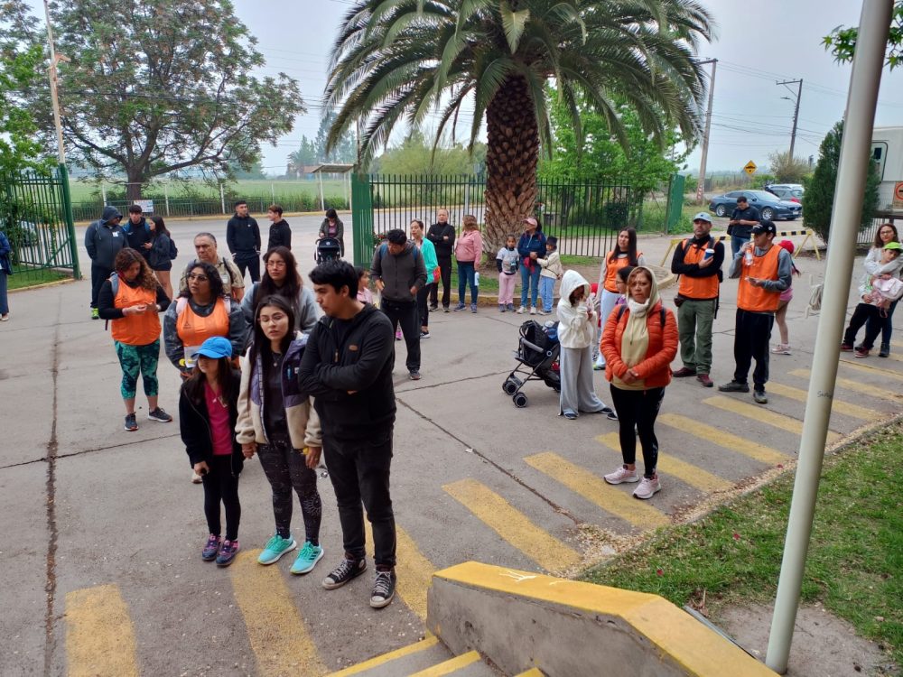 Participamos de la tradicional peregrinación al Santuario de Santa Teresa de los Andes