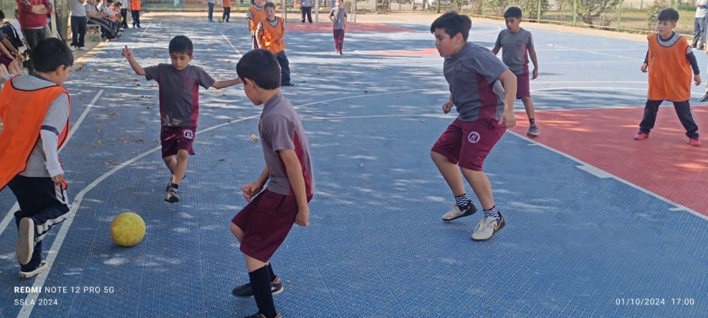 Amistoso Futbol SSLA V/S Colegio Colegio Metodista Edén del Niño.