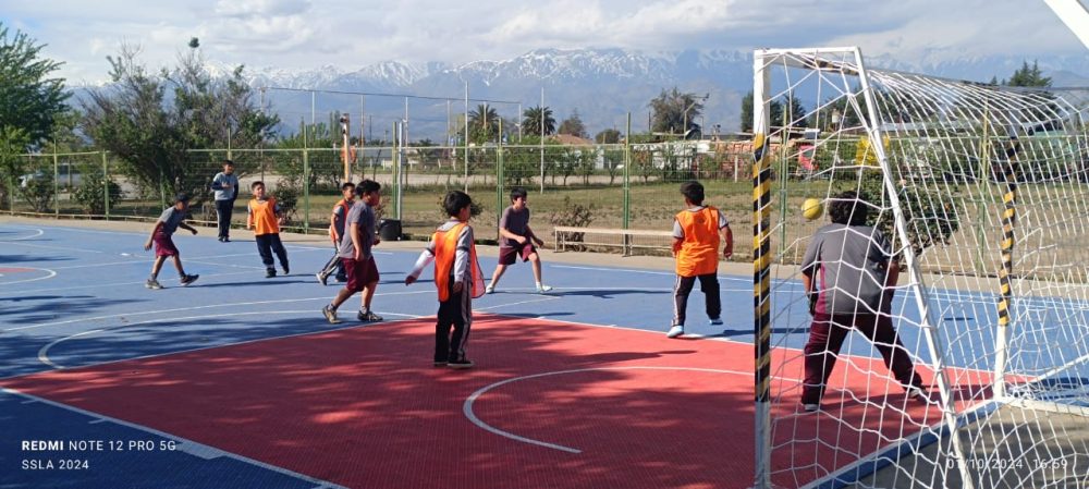 Amistoso Futbol SSLA V/S Colegio Colegio Metodista Edén del Niño.