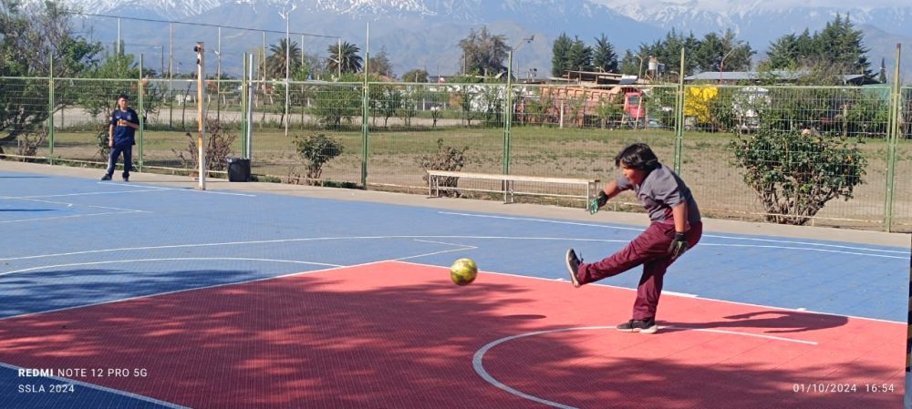 Amistoso Futbol SSLA V/S Colegio Colegio Metodista Edén del Niño.