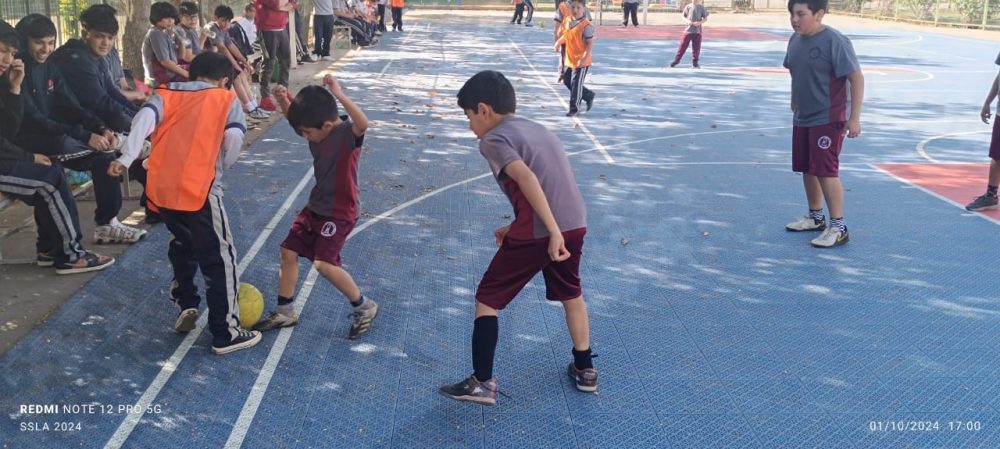 Amistoso Futbol SSLA V/S Colegio Colegio Metodista Edén del Niño.