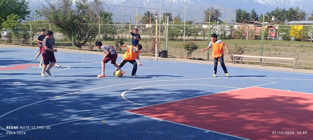 Amistoso Futbol SSLA V/S Colegio Colegio Metodista Edén del Niño.