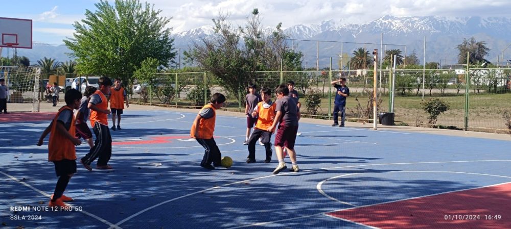 Amistoso Futbol SSLA V/S Colegio Colegio Metodista Edén del Niño.