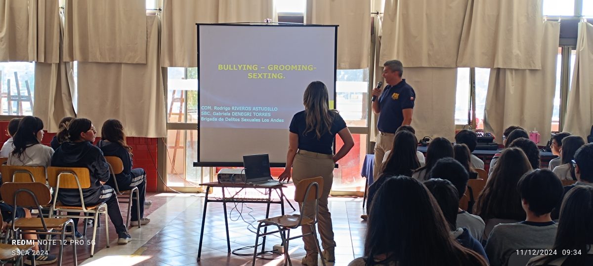 Charla  PDI “Bullying, Groming Sexting” – 6° y 7°