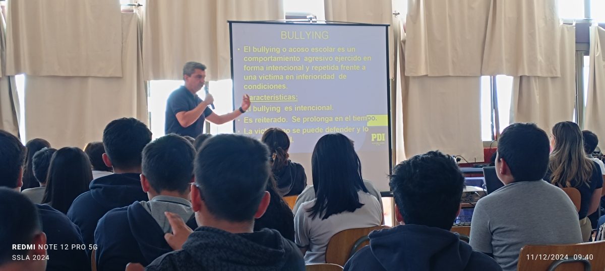 Charla  PDI “Bullying, Groming Sexting” – 6° y 7°