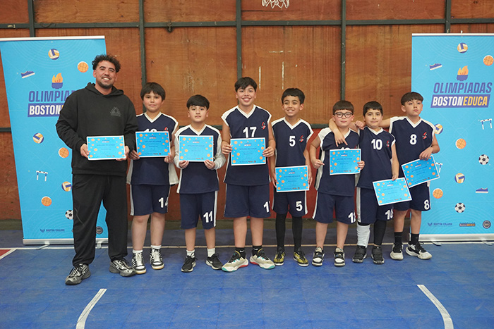 Con entusiasmo comenzamos la temporada de Básquetbol en las Olimpiadas BostonEduca 2025