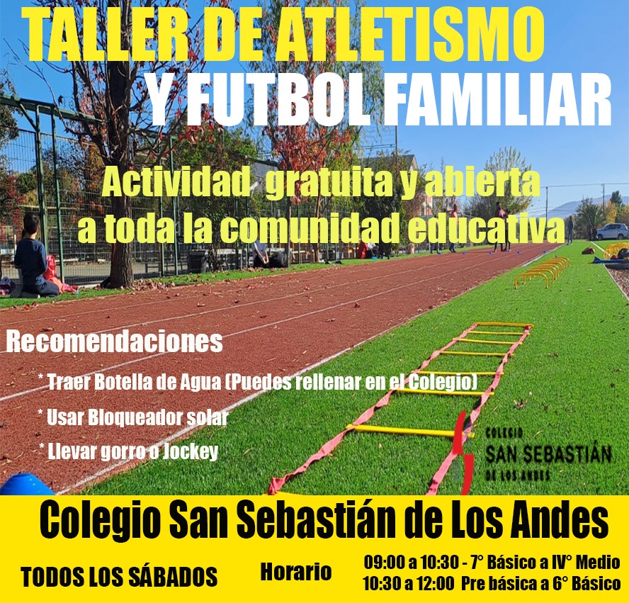 ¡Sábados en Movimiento! Vive el deporte en familia en el Colegio San Sebastián