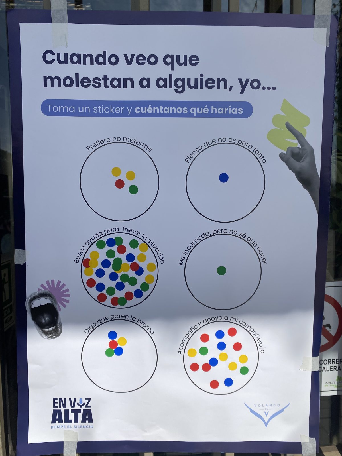 Estudiantes lideran campaña “En Voz Alta” para prevenir la violencia