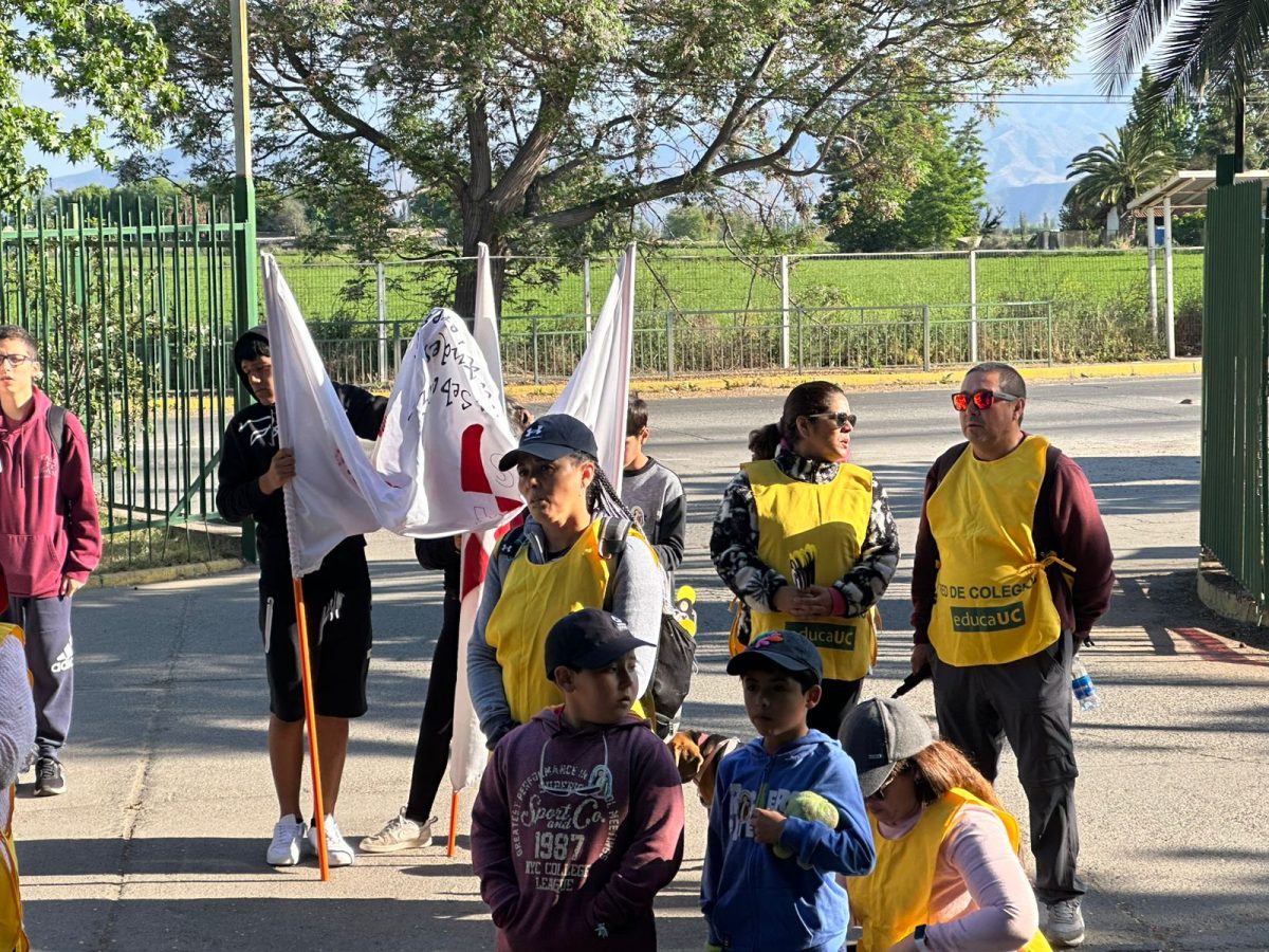caminata al Santuario de Santa Teresa de Los Andes