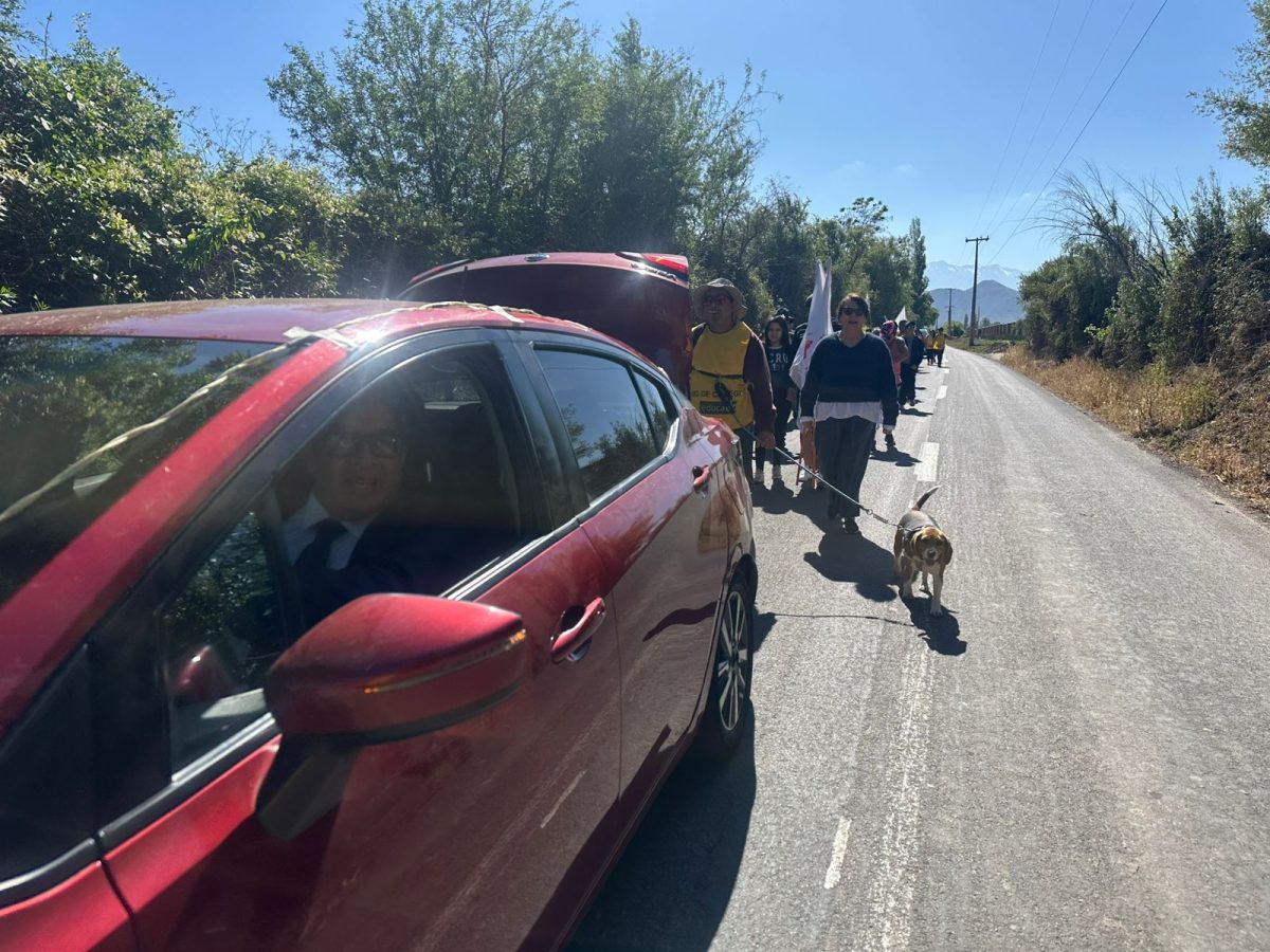 caminata al Santuario de Santa Teresa de Los Andes