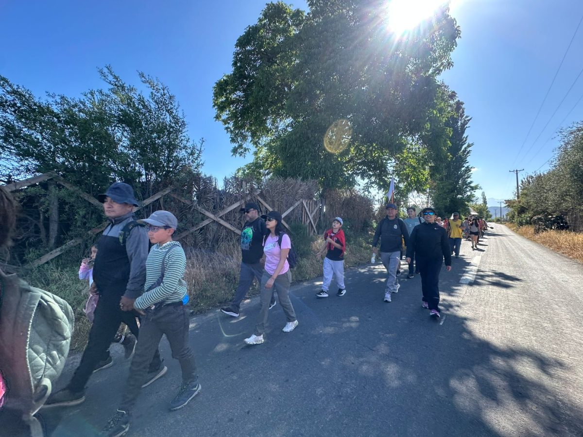 caminata al Santuario de Santa Teresa de Los Andes