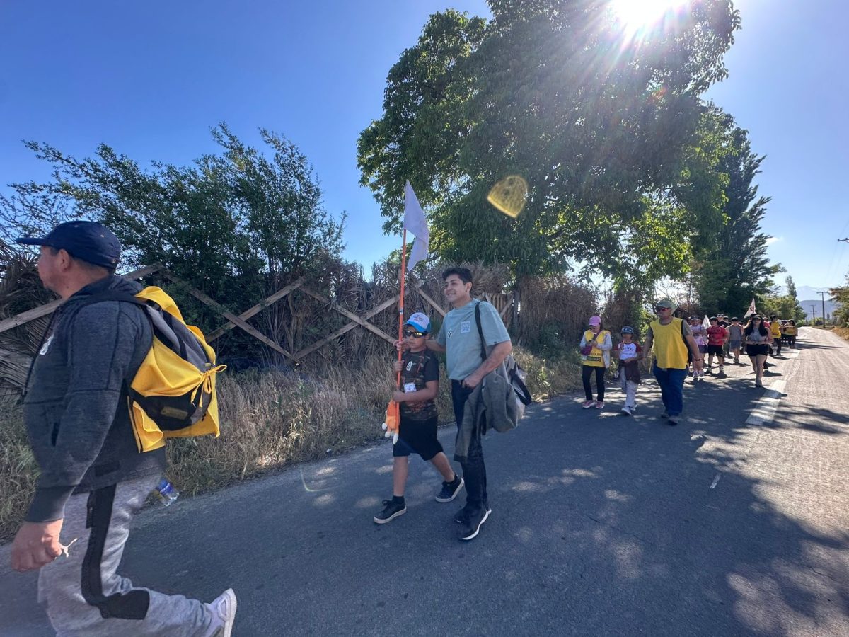 caminata al Santuario de Santa Teresa de Los Andes