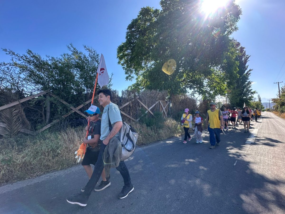 caminata al Santuario de Santa Teresa de Los Andes
