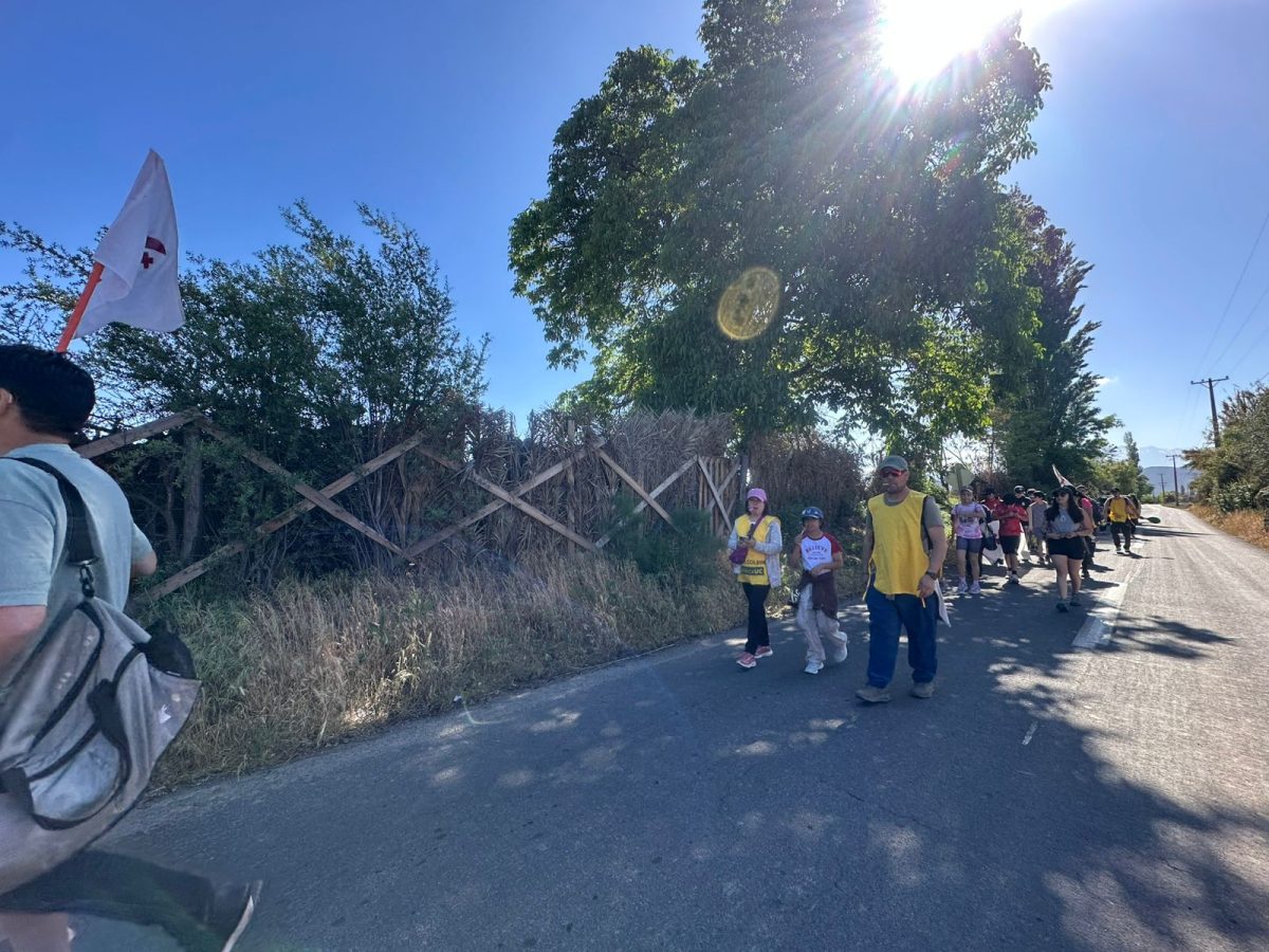 caminata al Santuario de Santa Teresa de Los Andes