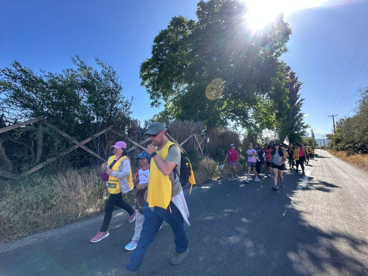 caminata al Santuario de Santa Teresa de Los Andes