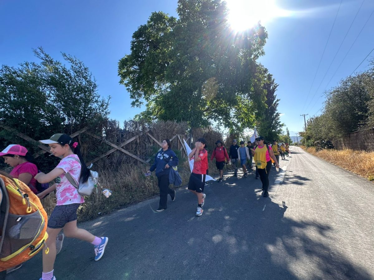 caminata al Santuario de Santa Teresa de Los Andes