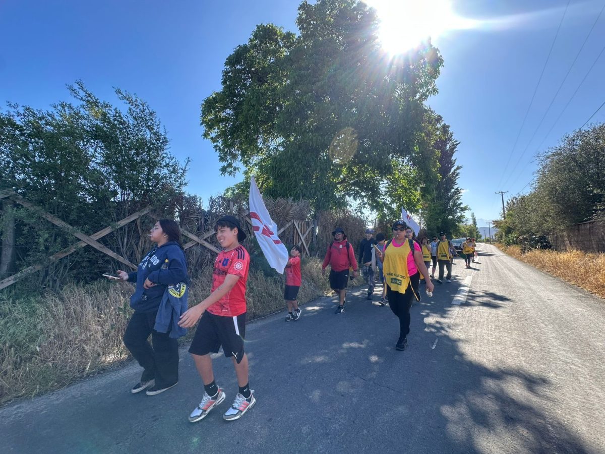 caminata al Santuario de Santa Teresa de Los Andes