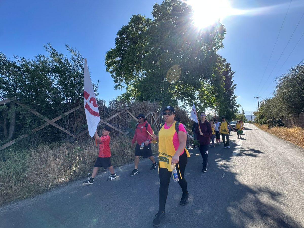 caminata al Santuario de Santa Teresa de Los Andes