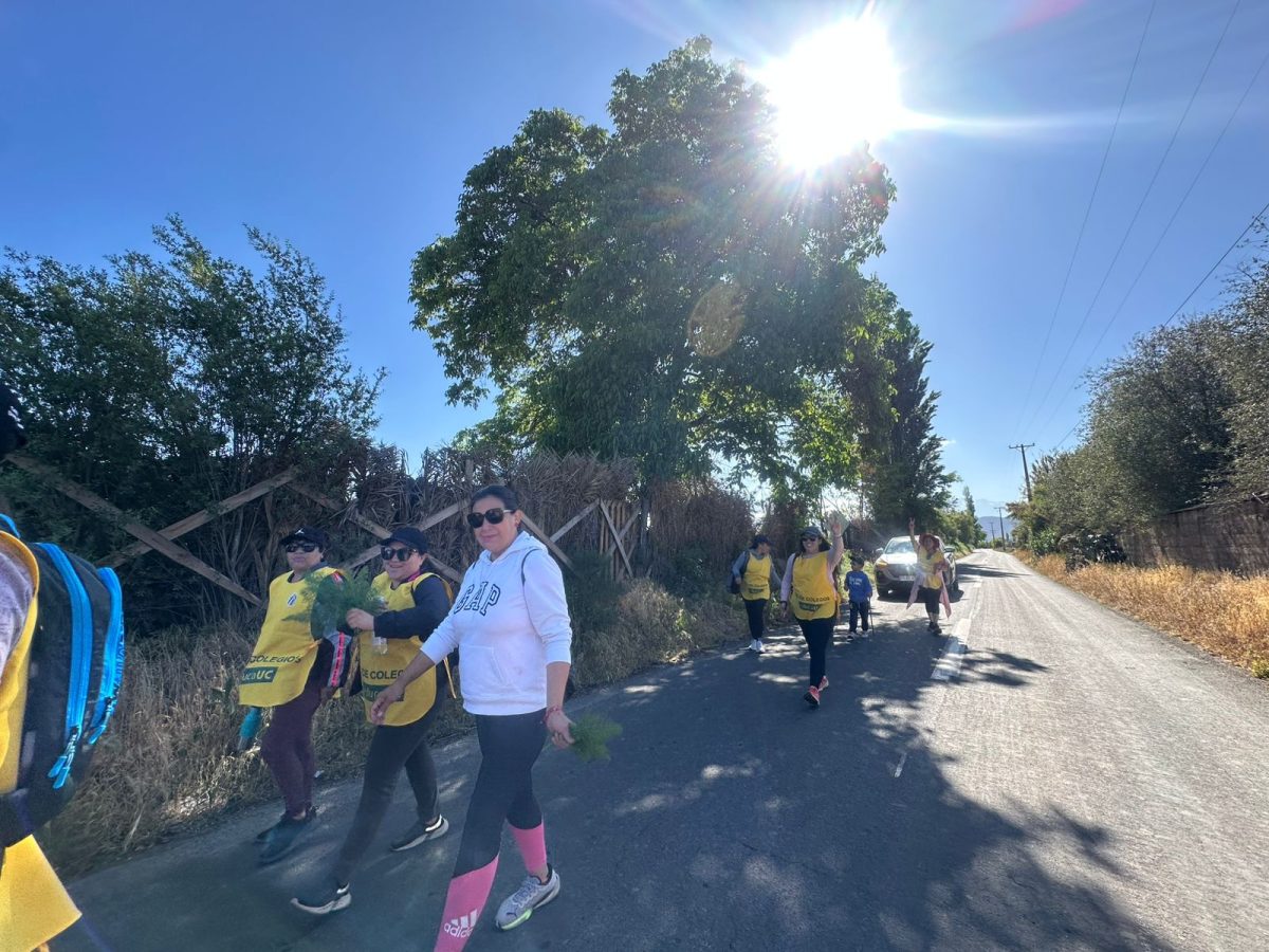 caminata al Santuario de Santa Teresa de Los Andes