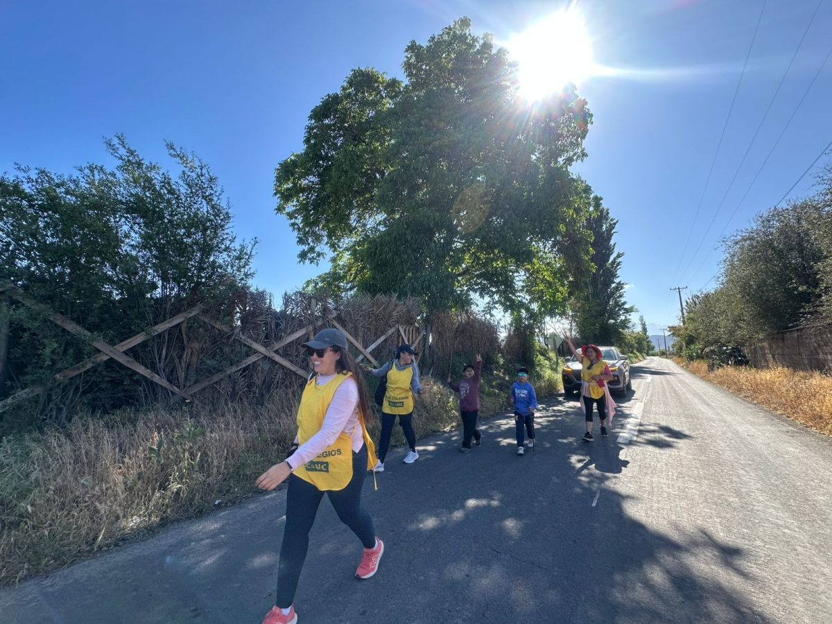 caminata al Santuario de Santa Teresa de Los Andes