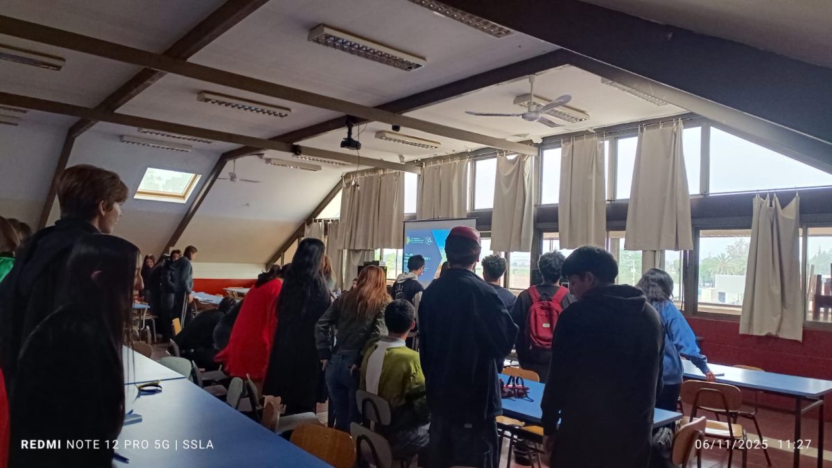 Charla sobre manejo del estrés y ansiedad para estudiantes de IV Medio