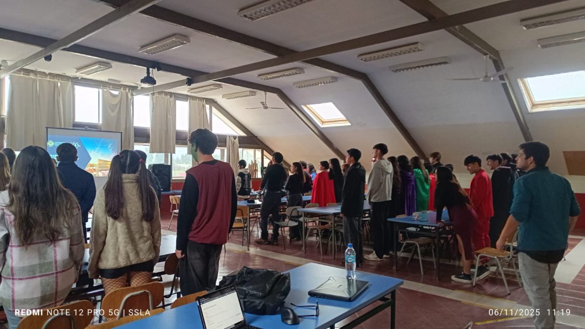 Charla sobre manejo del estrés y ansiedad para estudiantes de IV Medio