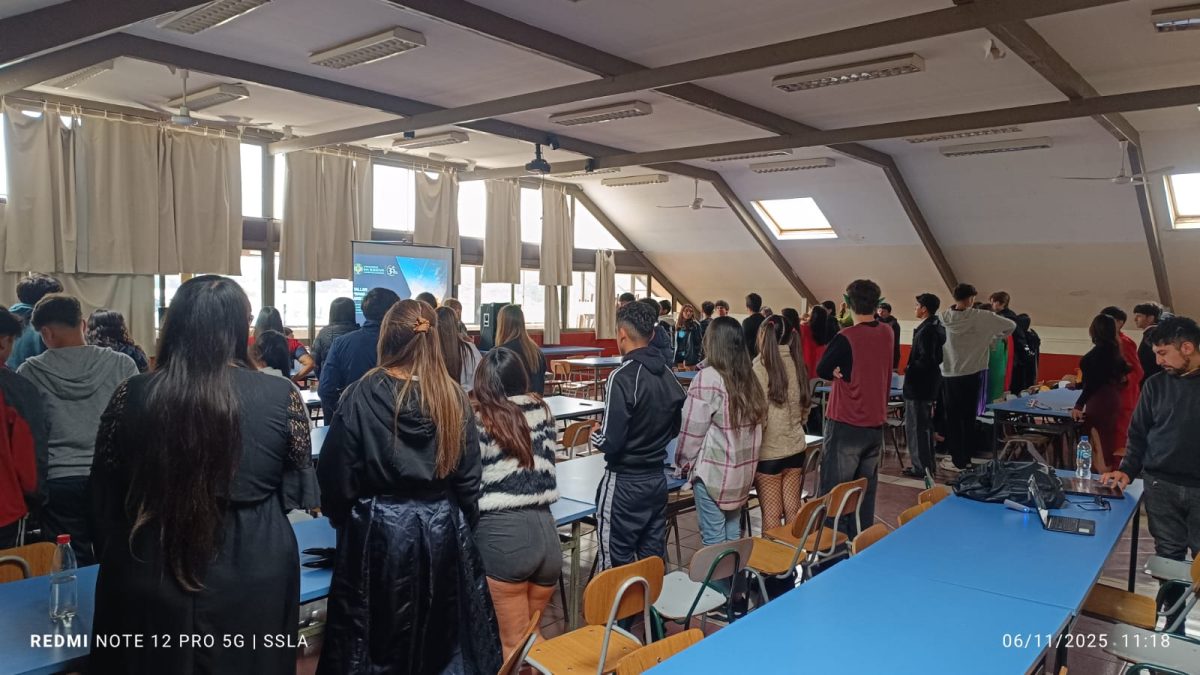 Charla sobre manejo del estrés y ansiedad para estudiantes de IV Medio