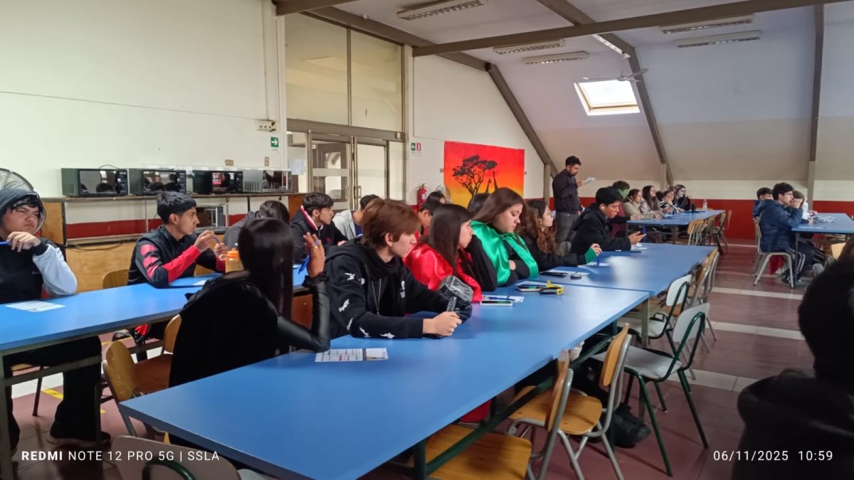 Charla sobre manejo del estrés y ansiedad para estudiantes de IV Medio