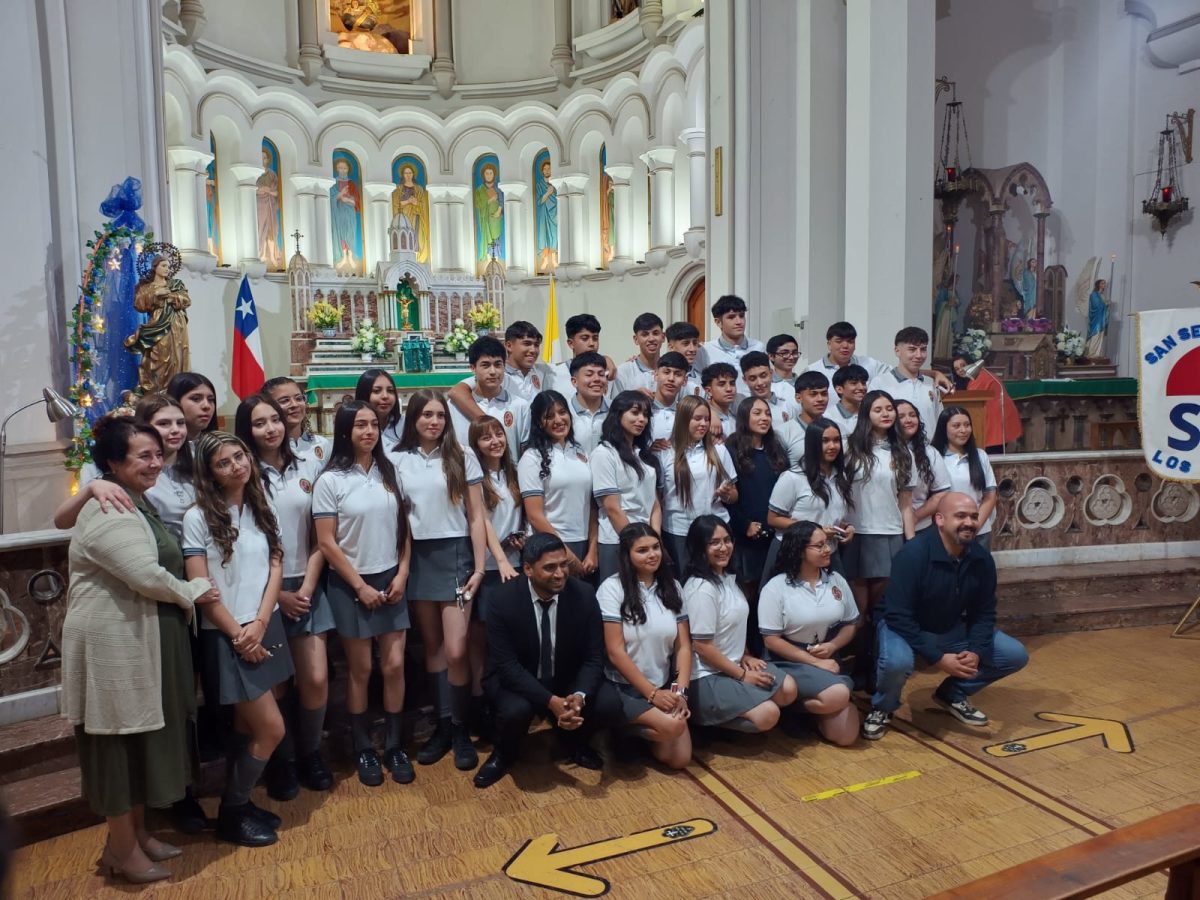 Misa para los IV° Medios en la Iglesia de los Pasionistas