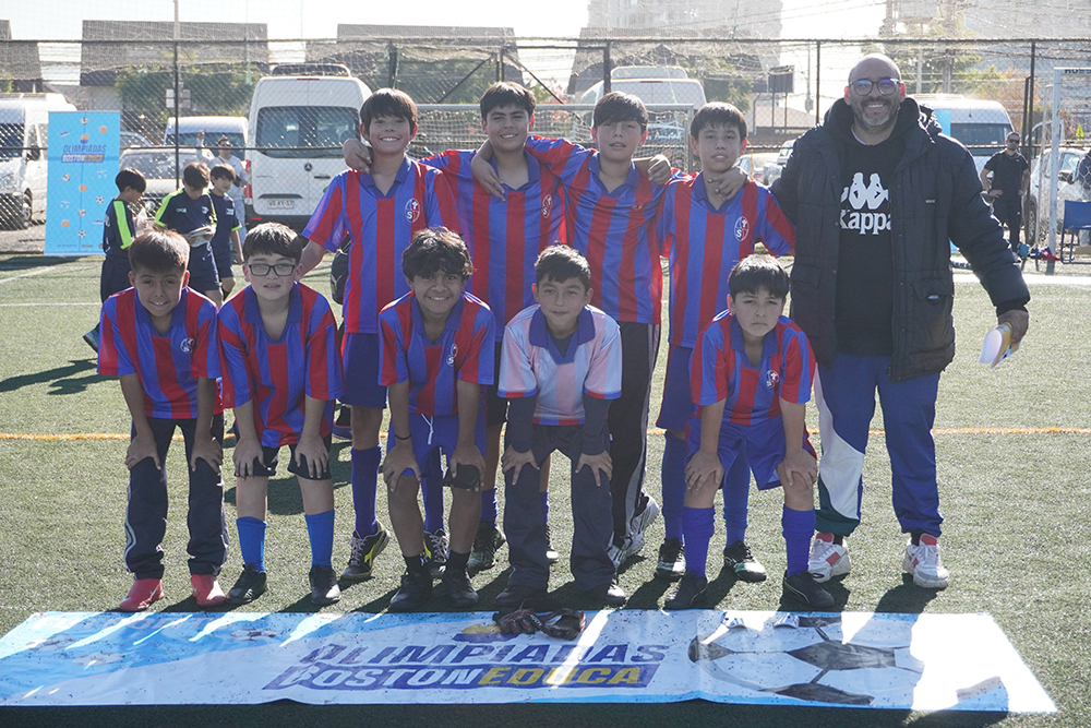 Tercer lugar en el torneo Futbolito Mini Varones de las Olimpiadas BostonEduca