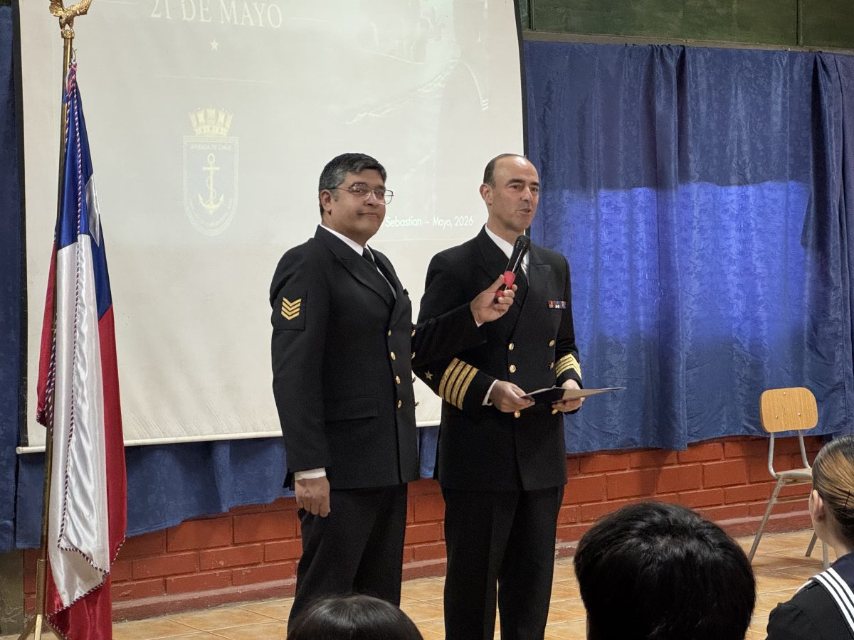 Visita delegación de la Armada de Chile