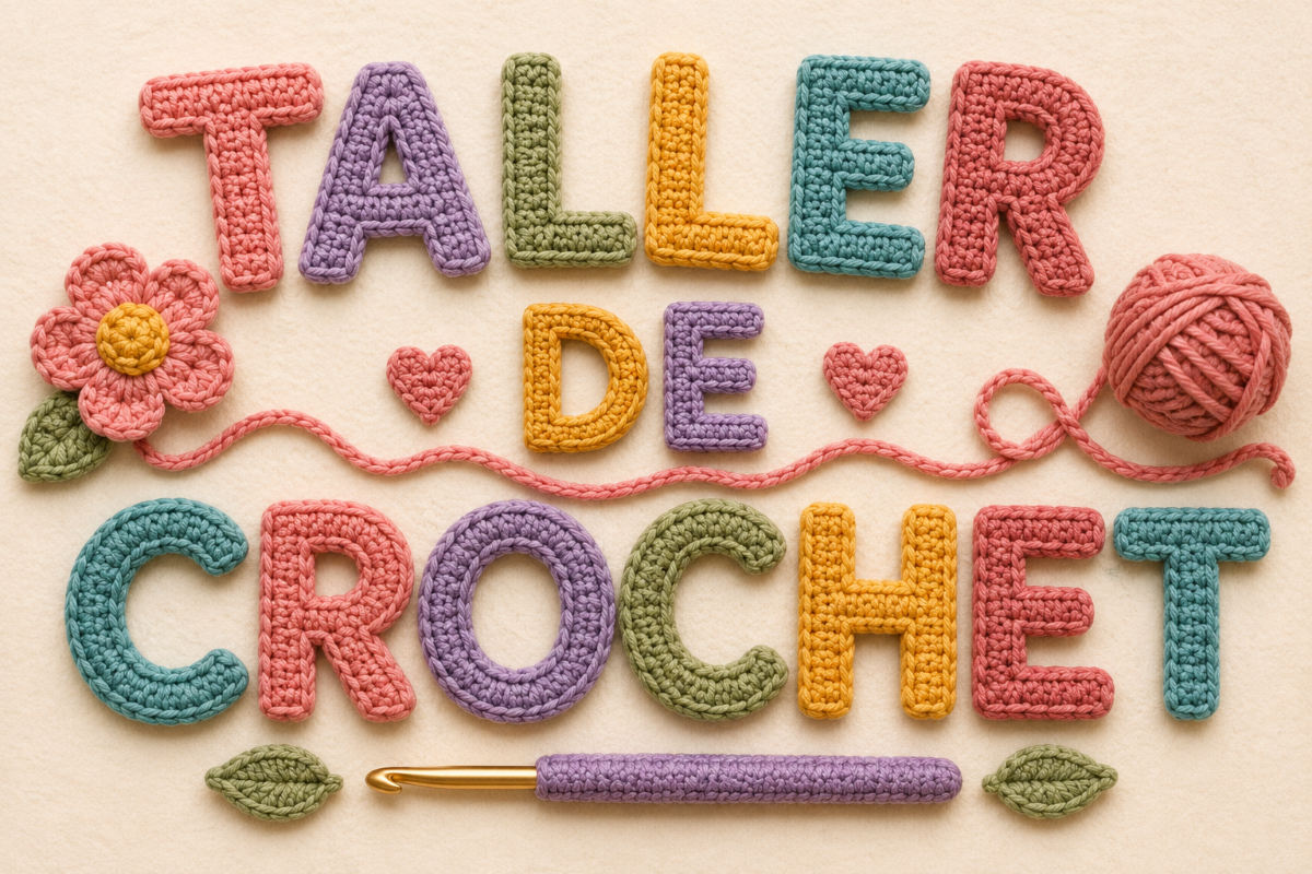 🧶 ¡Te invitamos a ser parte del Taller de Crochet!
