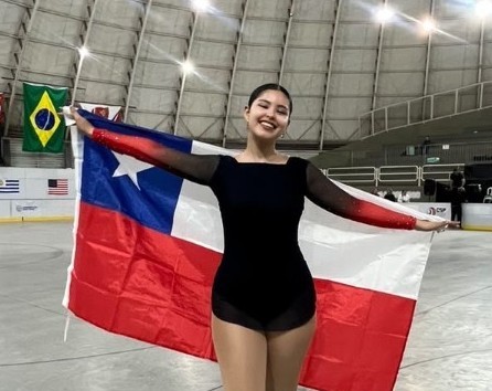 💪🛼Consuelo Ponce Henríquez entre las mejores del patinaje artístico continental
